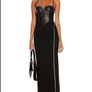 Staud Black Hindley Dress